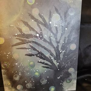 Original hand painted abstract wall art
